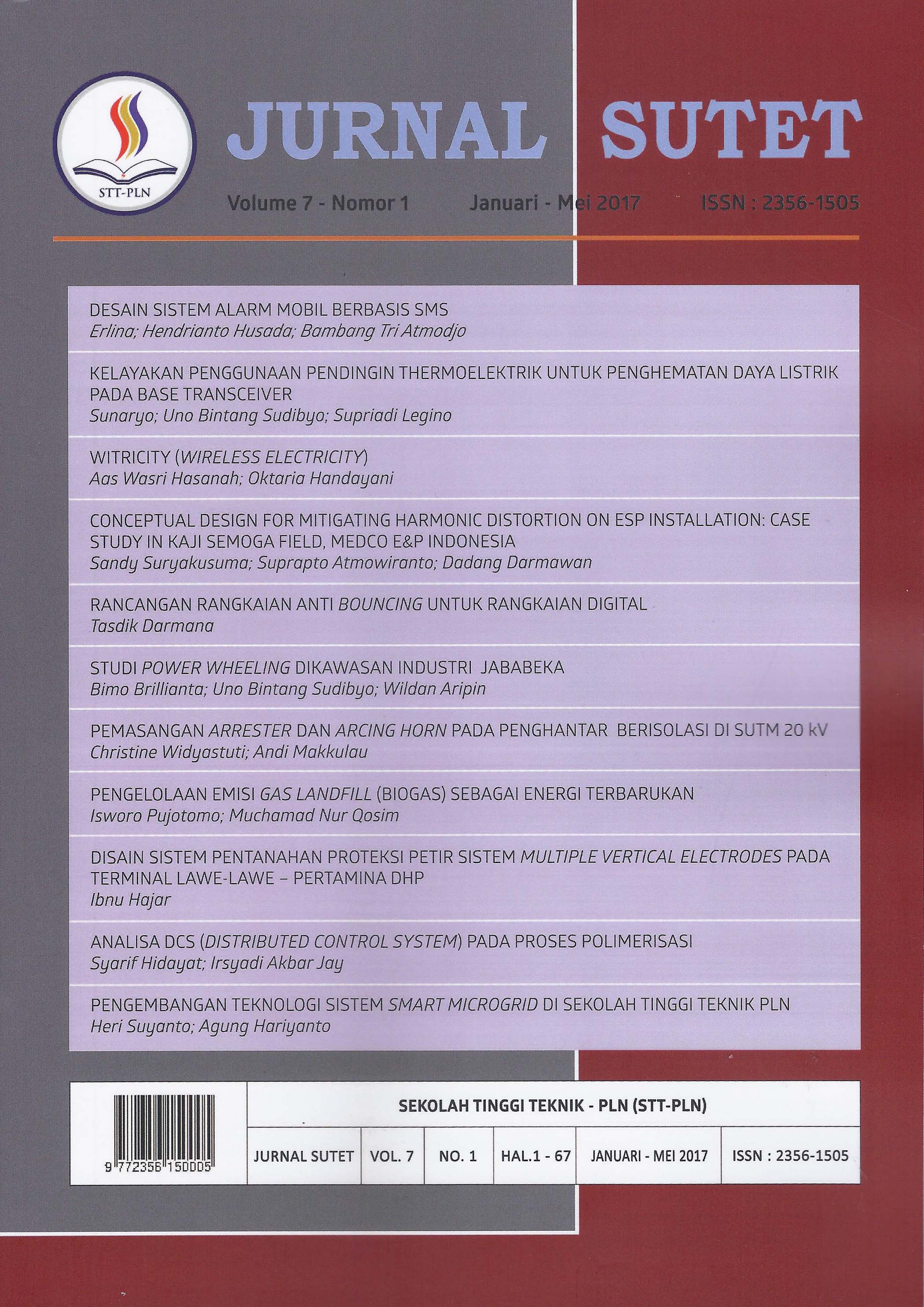 JURNAL ILMIAH SUTET